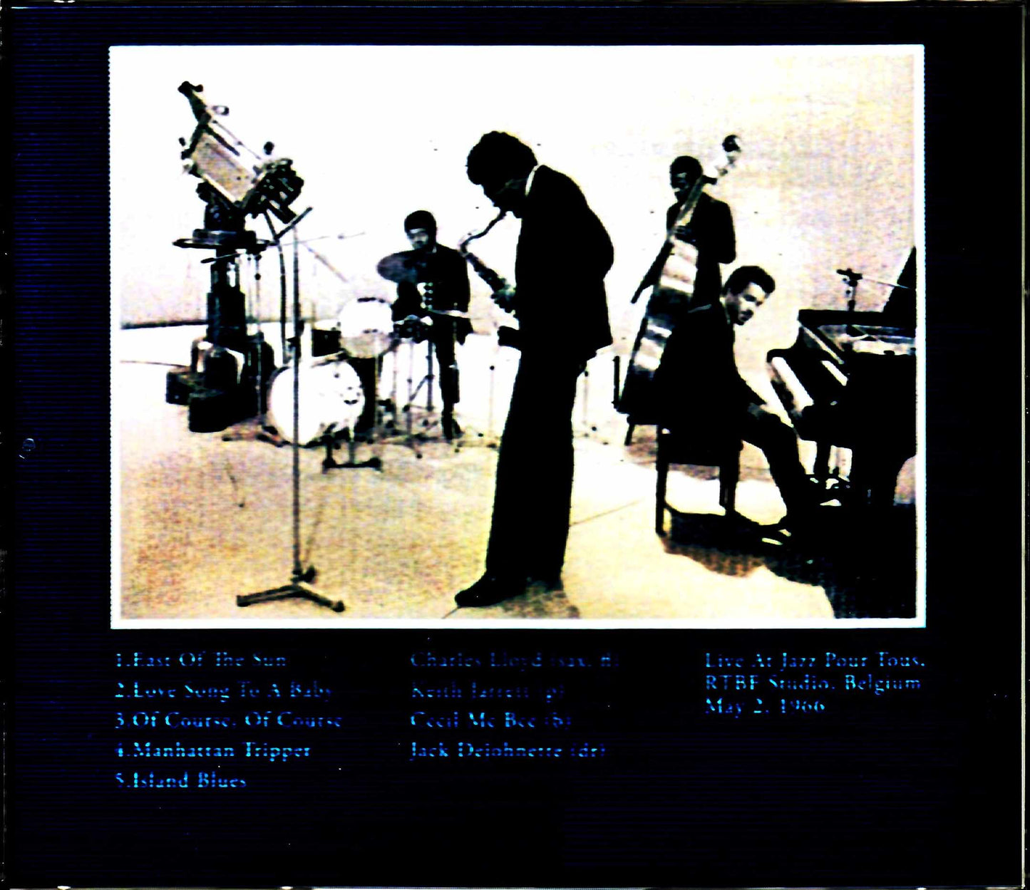 Charles Lloyd Quartet Keith Jarrett/Belgium 1966