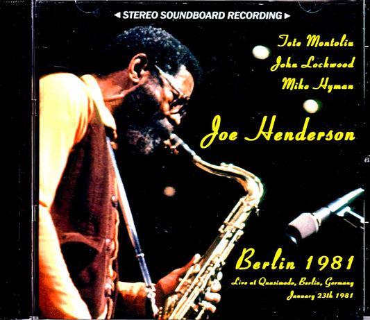 Joe Henderson/Germany 1981