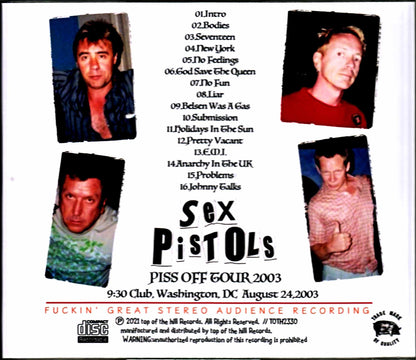 Sex Pistols/WA,USA 2003 Complete