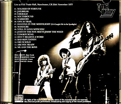 Thin Lizzy/England,UK 1977