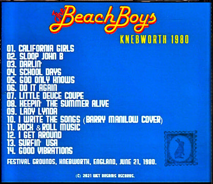 Beach Boys/England,UK 1980