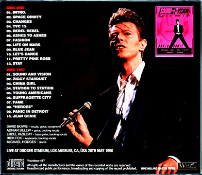 David Bowie/CA,USA 5.26.1990