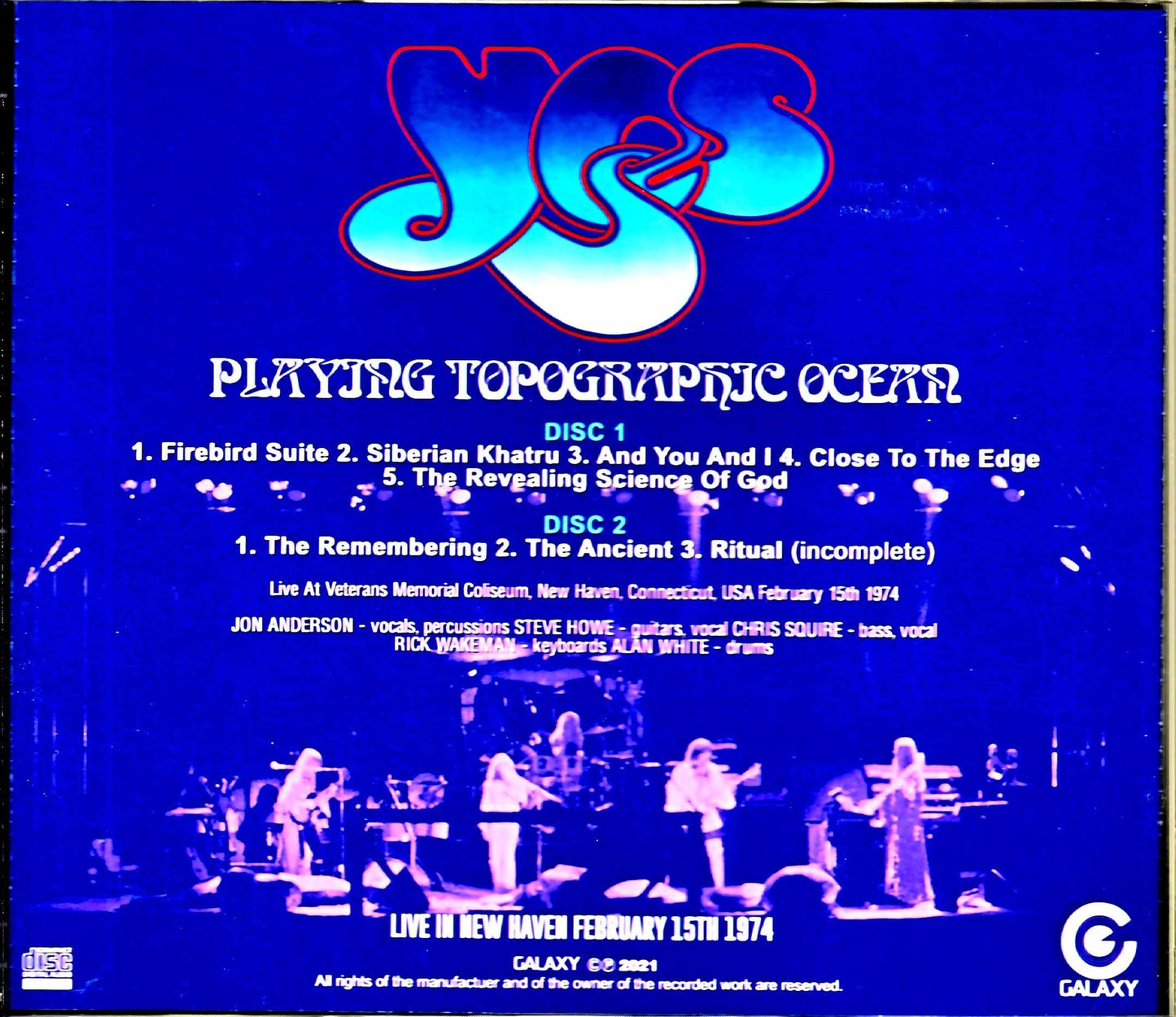 Yes/CT, USA 1974