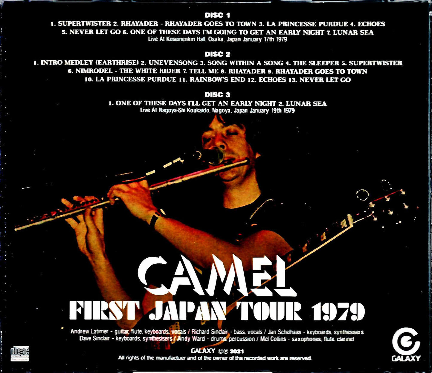 Camel/Osaka,Japan 1979 & more