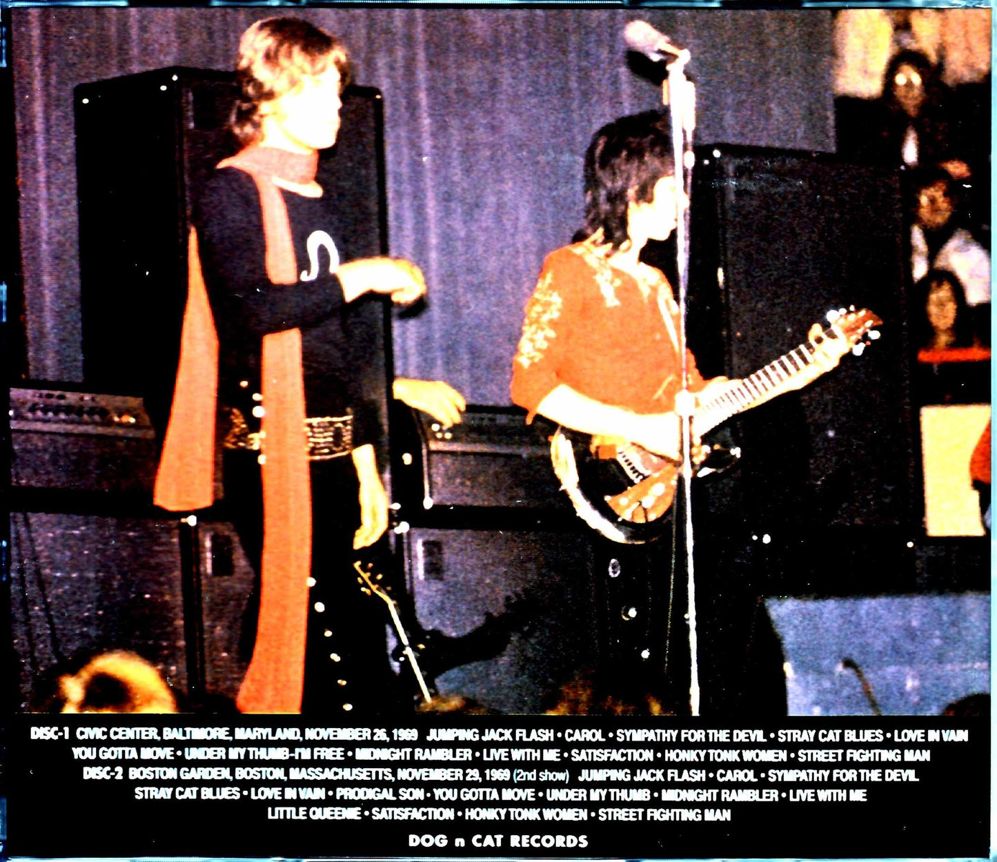 Rolling Stones/MA,USA 1969 2Shows