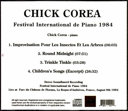 Chick Corea/France 1984