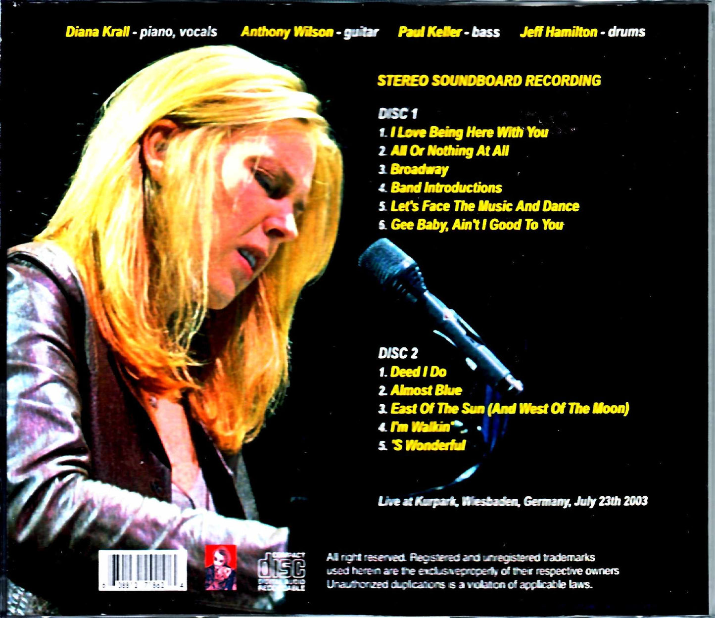 Diana Krall/Germany 2003