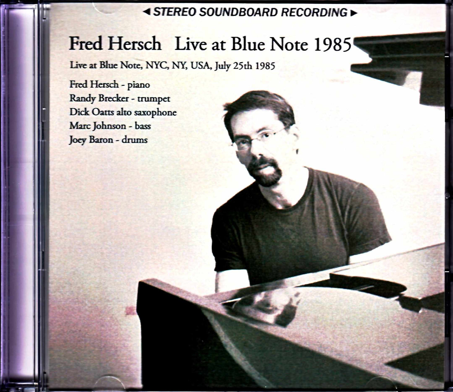 Fred Hersch,Randy Brecker/NY,USA 1985