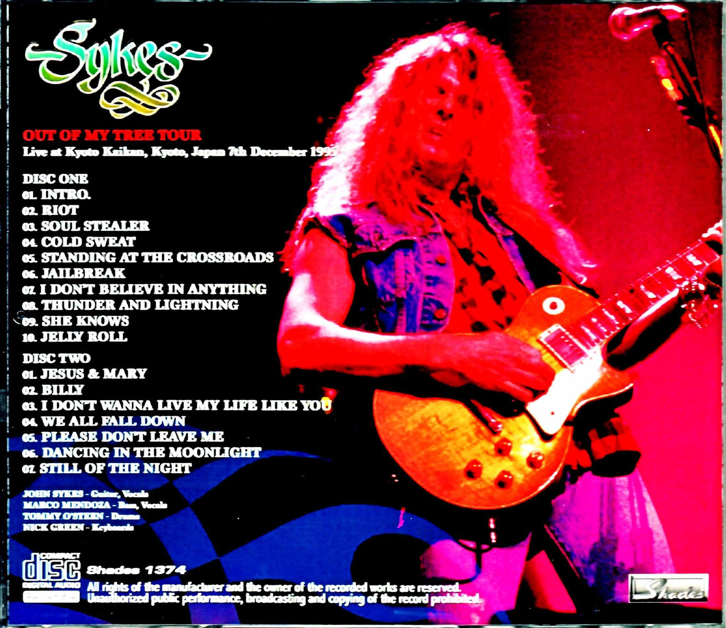 John Sykes/Kyoto,Japan 1995