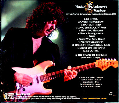 Ritchie Blackmore's Rainbow/Sweden 1995 FM Master Upgrade