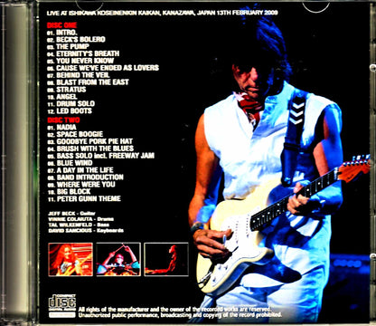 Jeff Beck/Ishikawa,Japan 2009 Complete