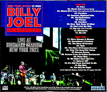 Billy Joel/NY,USA 2021 Complete