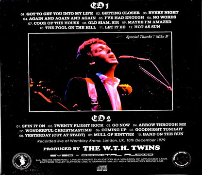 Paul McCartney,Wings/Last day of 4 consecutive Wembley performances in 1979 Complete version London, UK 12.10.1979 Complete