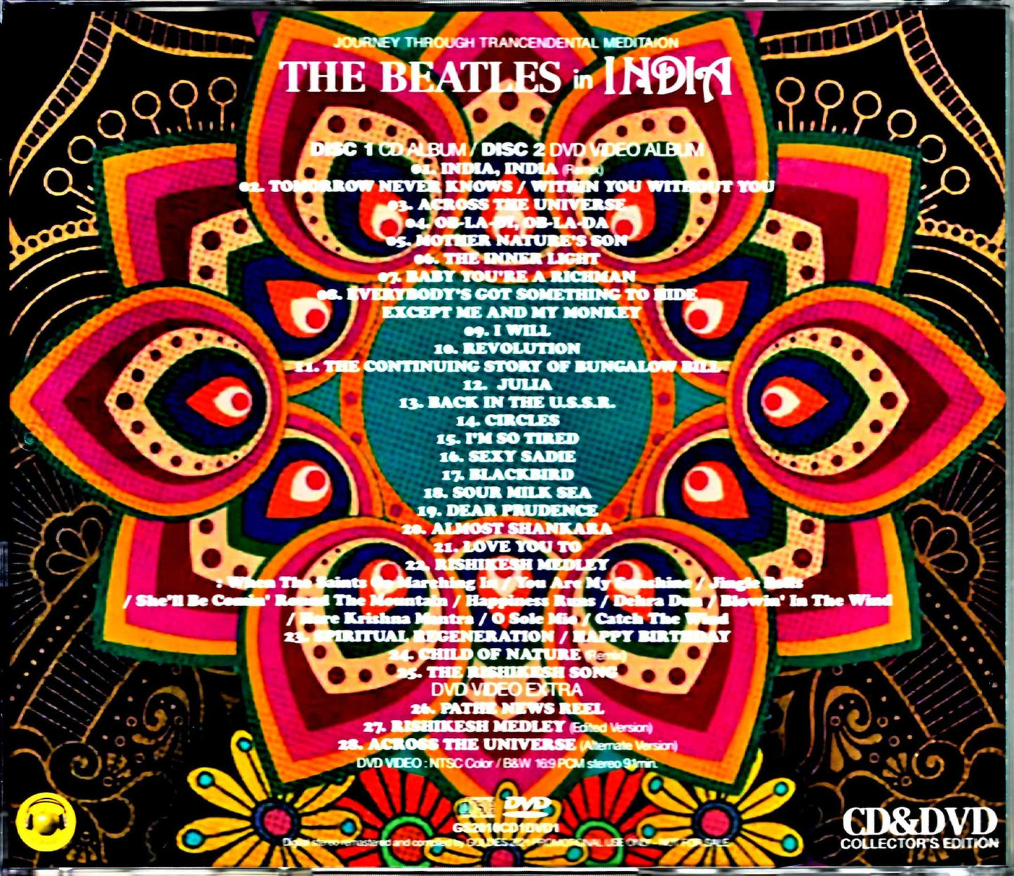 Beatles/Meditative Journey to India in India Compilation 1968