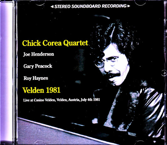 Chick Corea Quartet Joe Henderson,Gary Peacock/Austria 1981