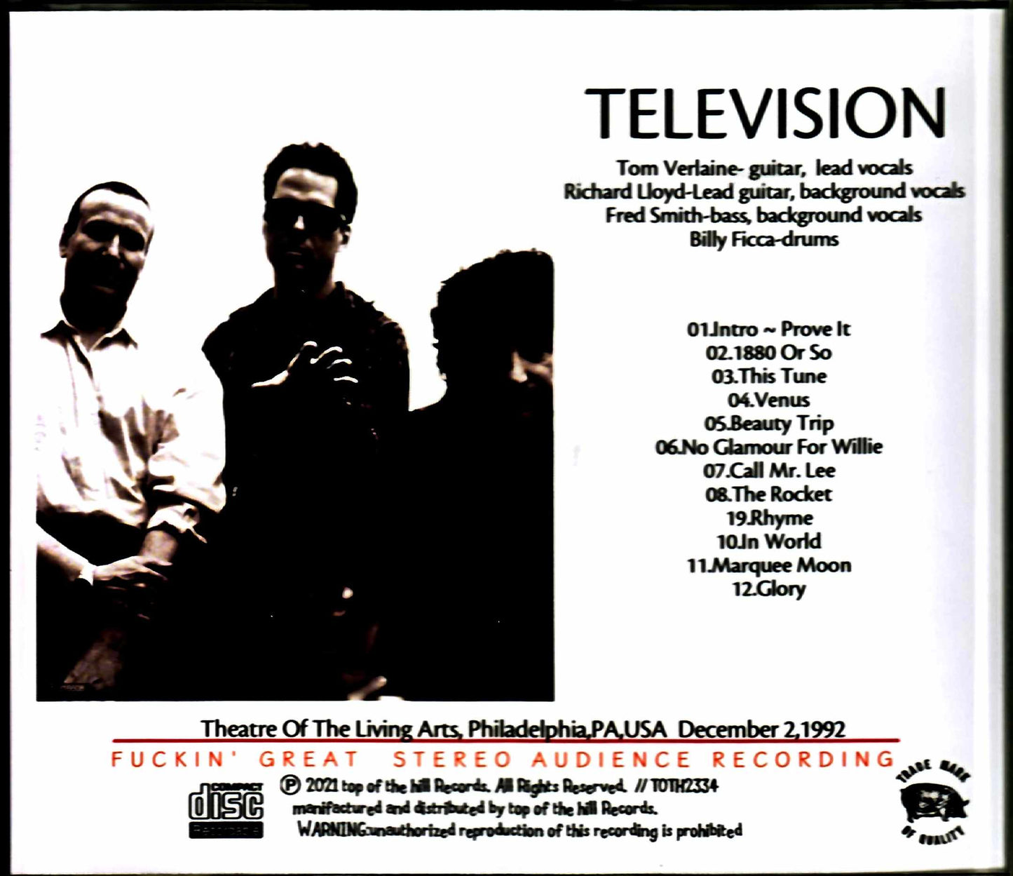 Television/PA,USA 1992