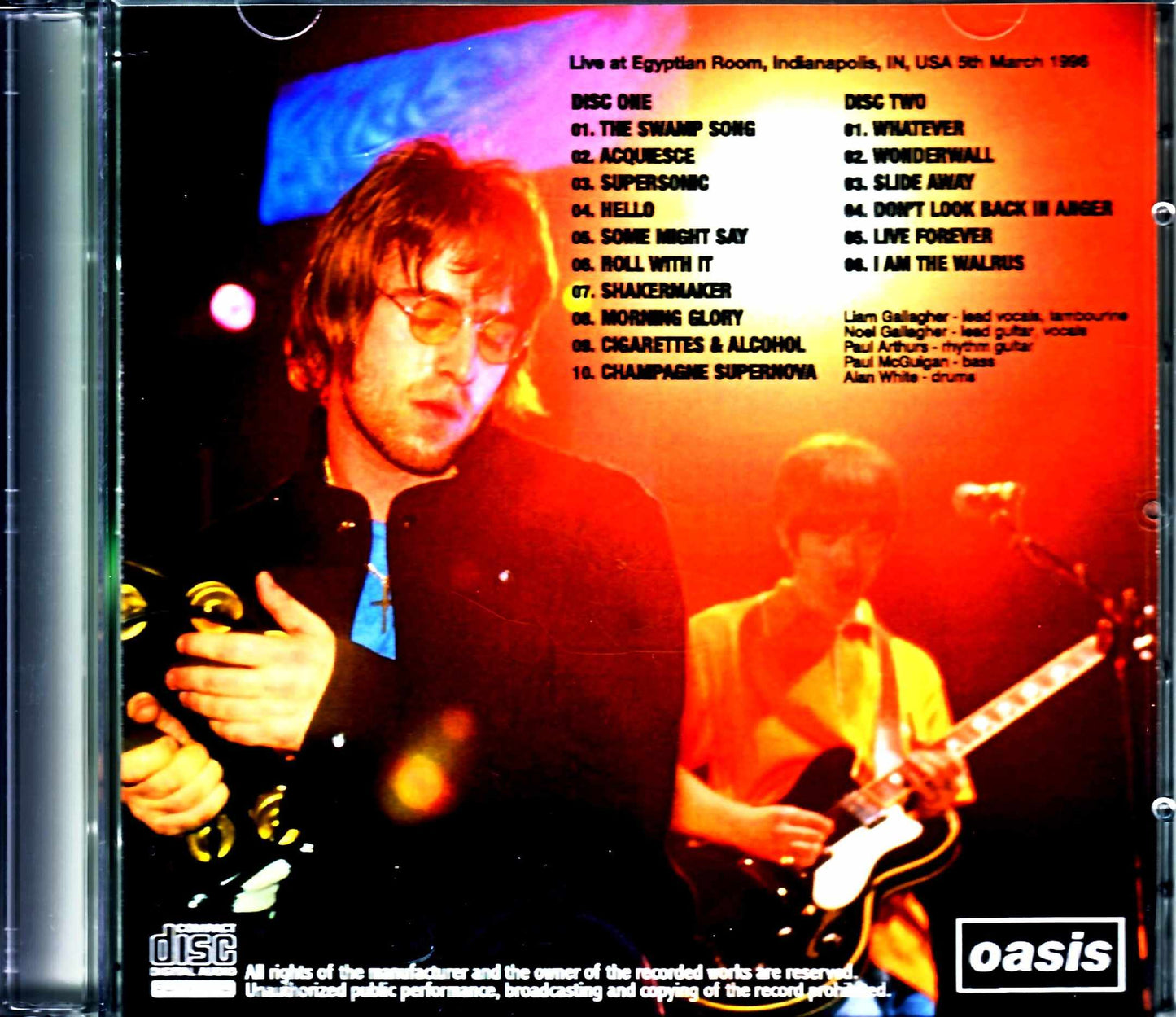 Oasis/IN, USA 1996