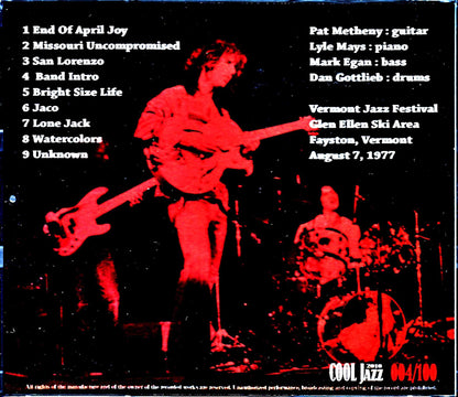 Pat Metheny Group Lyle Mays/VT,USA 1977