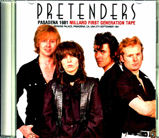 Pretenders/CA,USA 9.5.1981 Mike Millard Master Tapes