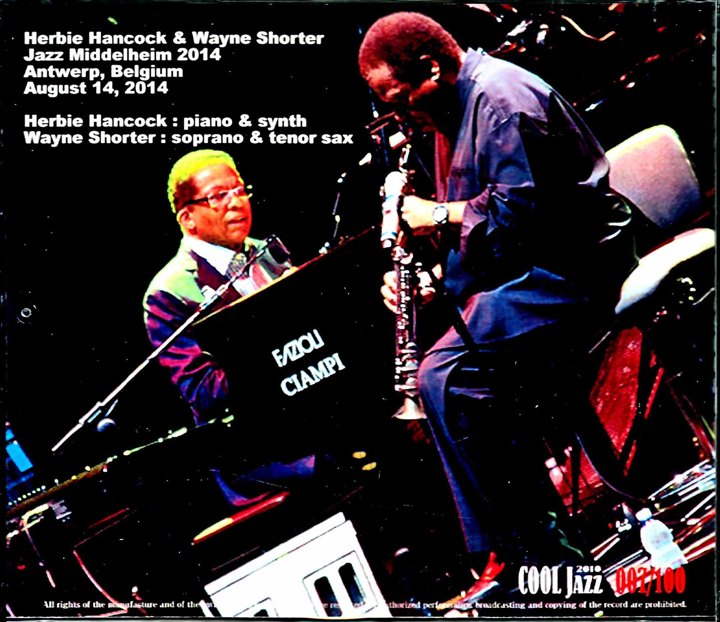 Herbie Hancock,Wayne Shorter/Belgium 2014 Complete