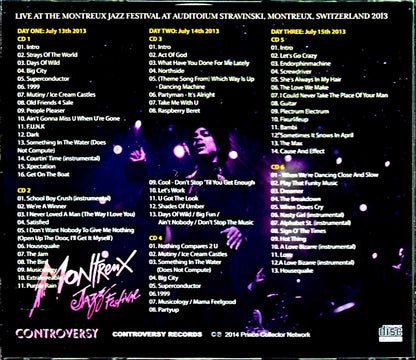 Prince/Switzerland 2013 3Days Complete Soundboard Edition