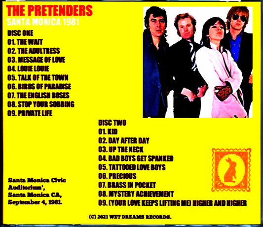 Pretenders/CA,USA 1981 Complete