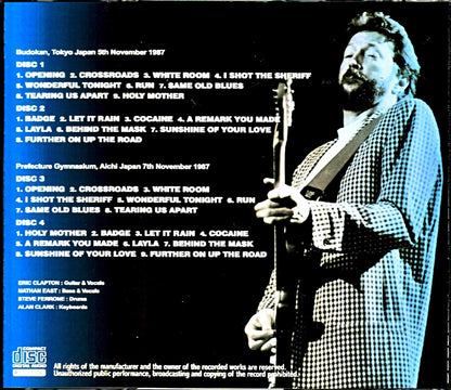 Eric Clapton/Tokyo,Japan 11.5.1987 & more Complete