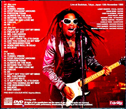 Lenny Kravitz/Tokyo,Japan 11.10.1995 S & V