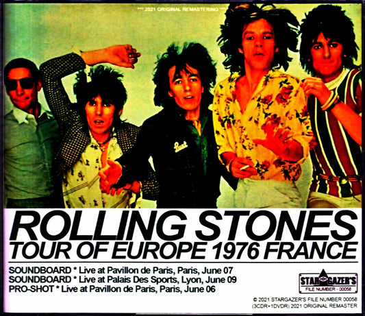 Rolling Stones/France 1976 2Days & more S & V