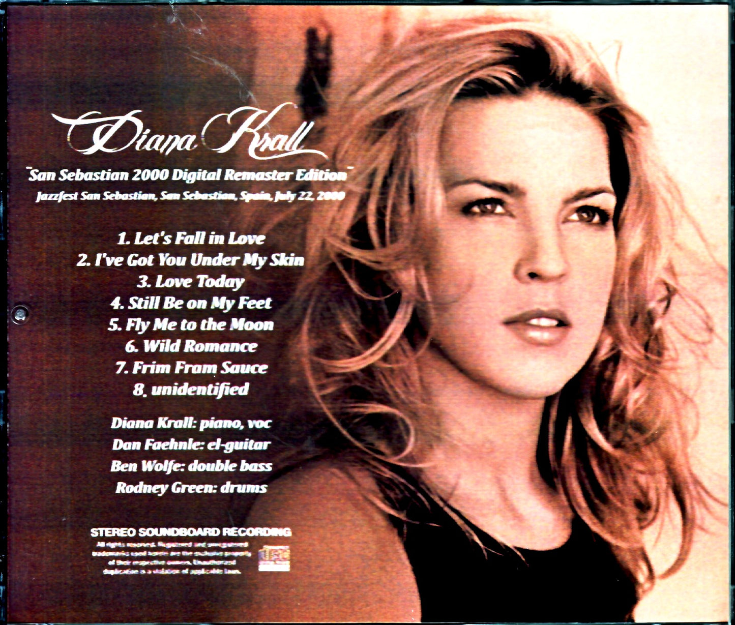 Diana Krall Quartet/Spain 2000 2021 Digital Remaster