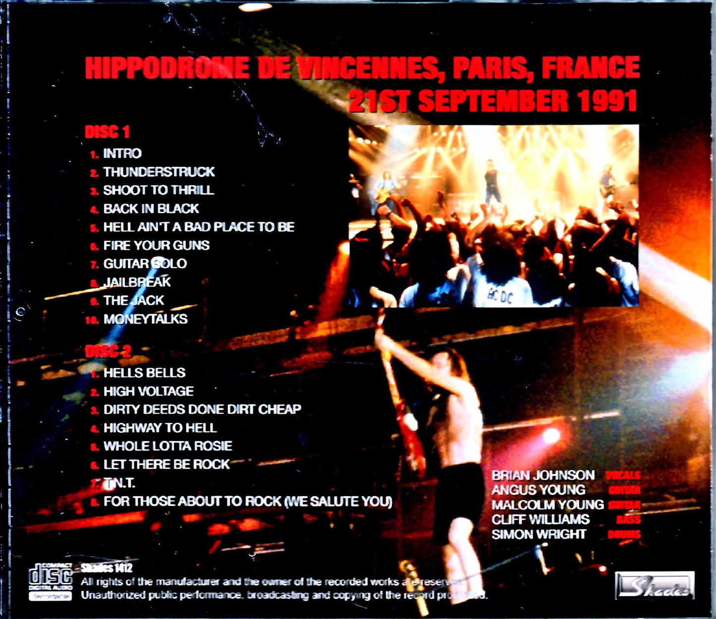 AC/DC/France 1991