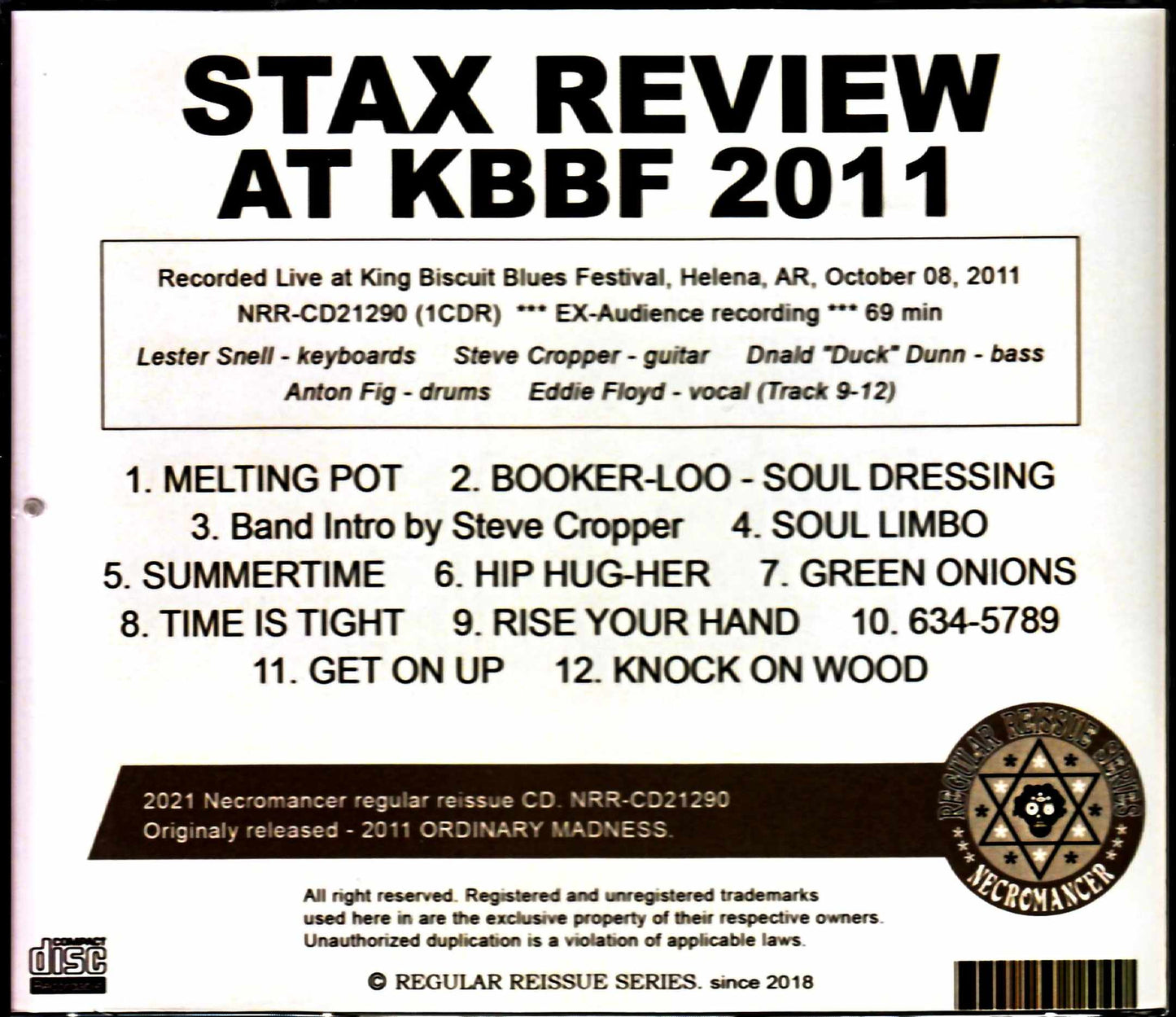 Stax/AR, USA 2011