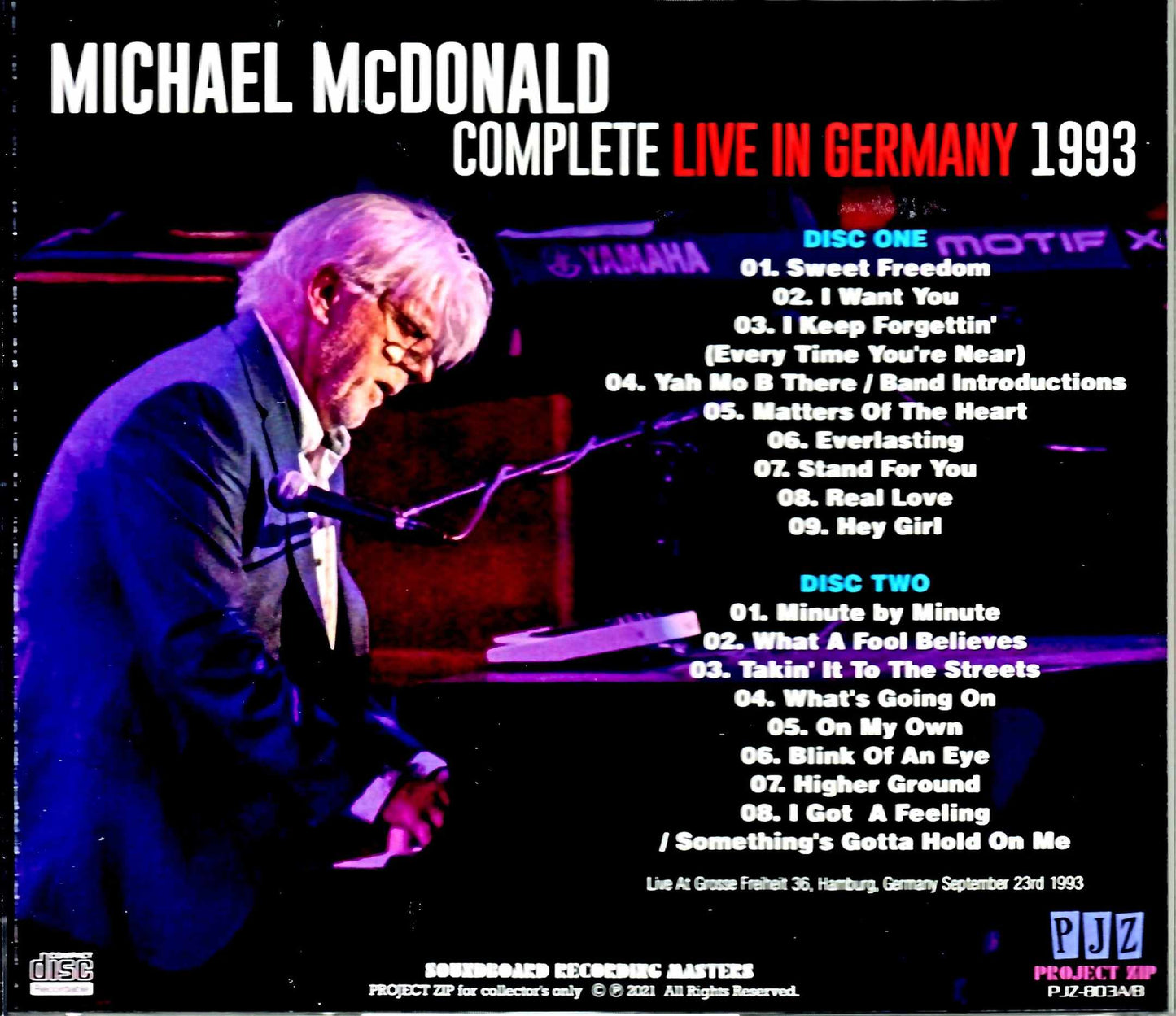 Michael McDonald/Germany 1993 Complete