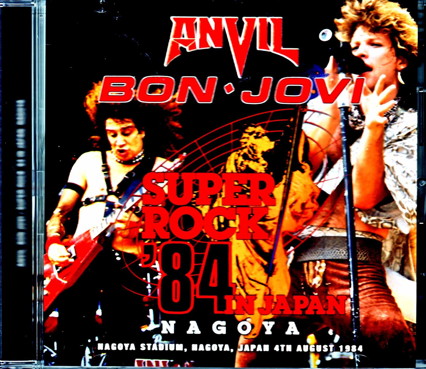 Bon Jovi Anvil/Super Rock '84 Aichi,Japan 1984