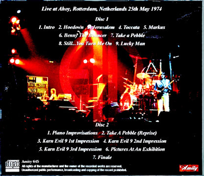 EL & P Emerson,Lake & Palmer/Netherlands 1974