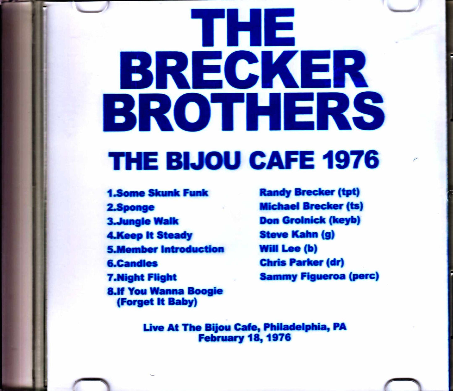 Brecker Brothers/NY,USA 1976