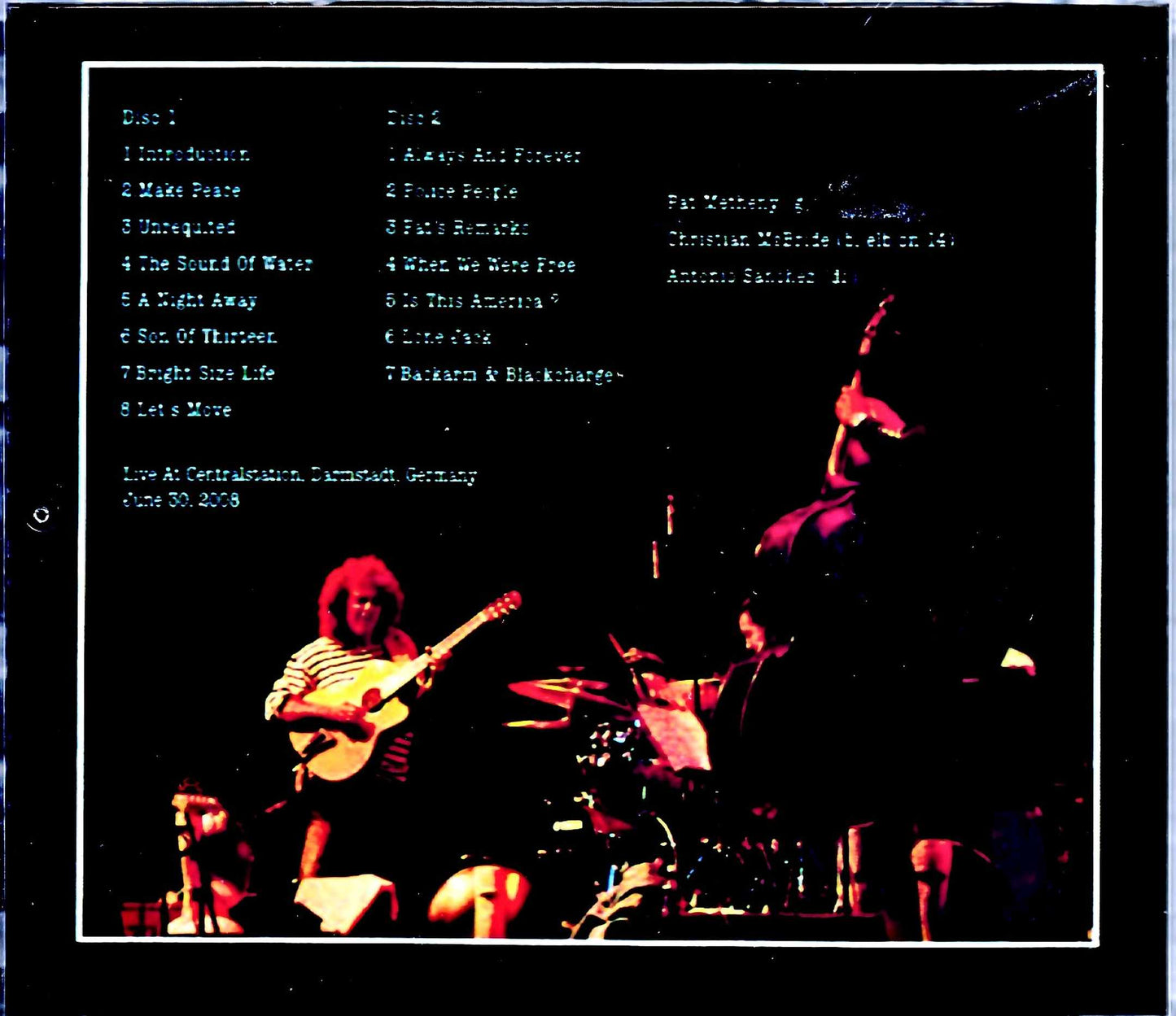 Pat Metheny Trio/Germany 2008 Complete