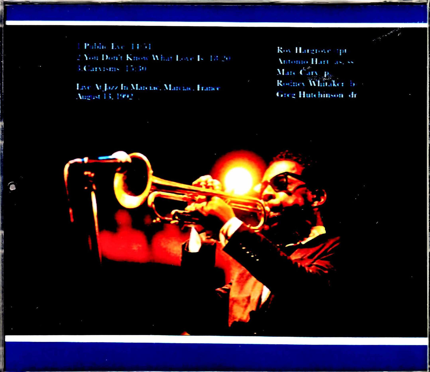 Roy Hargrove Quintet/France 1992