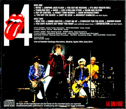 Rolling Stones/Spain 2014 New Master