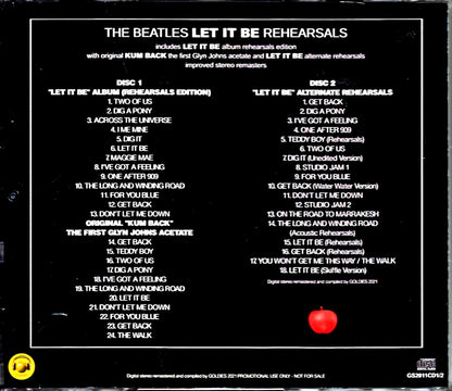 Beatles/Let it Be Rehearsals