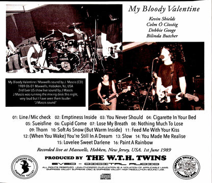 My Bloody Valentine/NJ,USA 1989 Complete