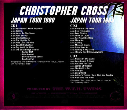 Christopher Cross/Tokyo,Japan 1980 & more Upgrade