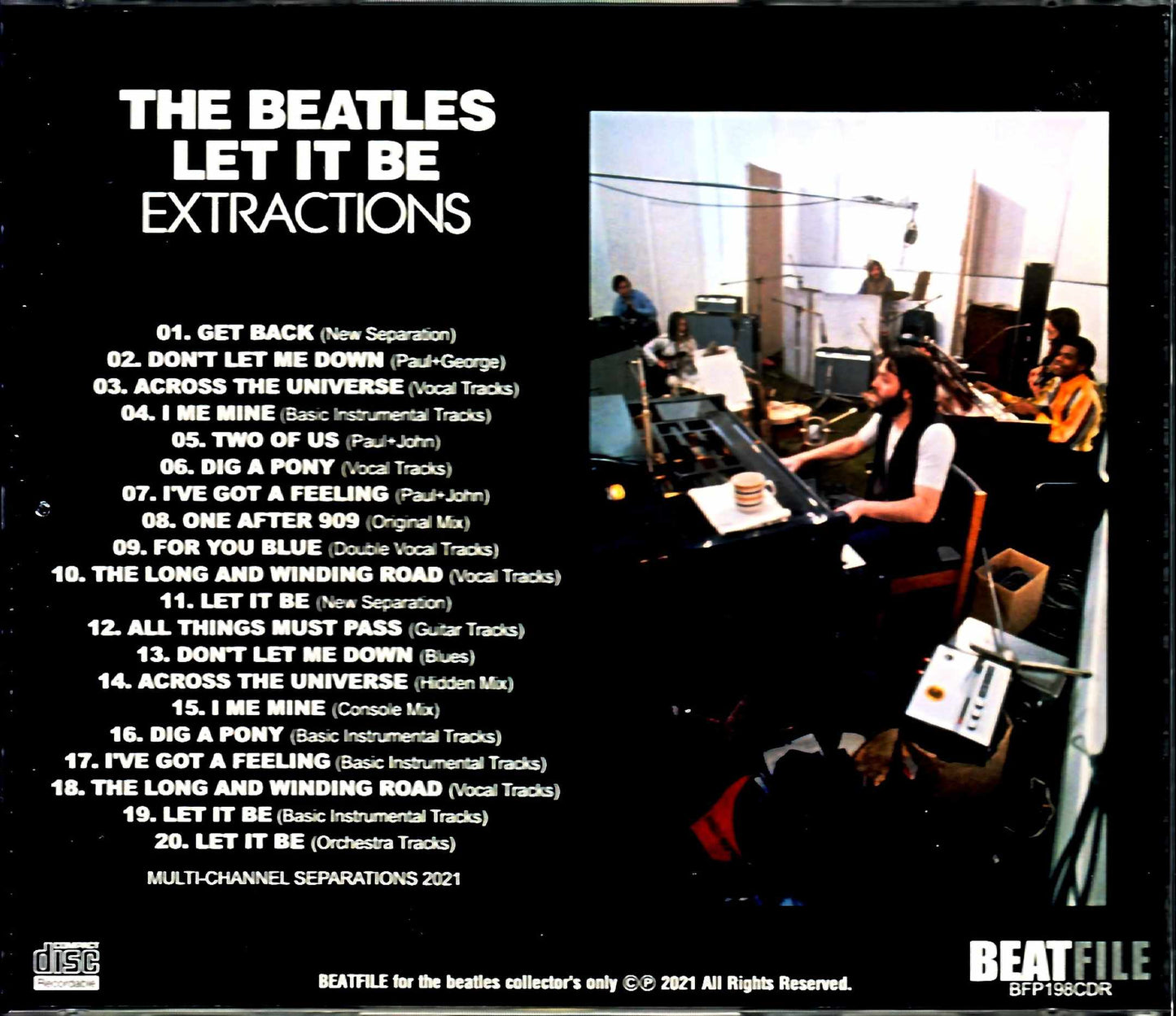 Beatles/Let It Be Let it Be Multi - Channel Separations