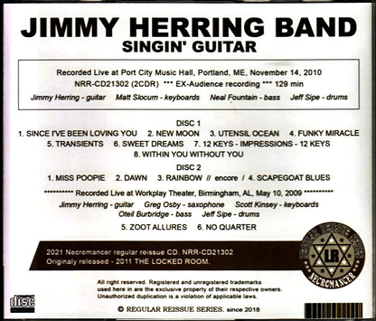 Jimmy Herring Band/AL, USA 2009 & more