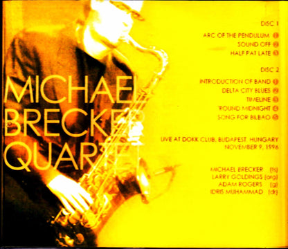 Michael Brecker Quartet/Hungary 1996