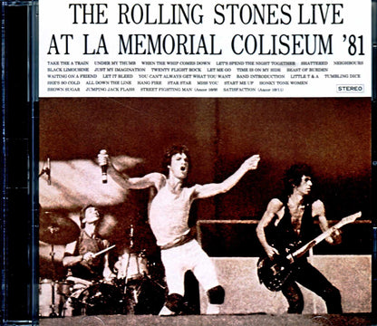 Rolling Stones/CA,USA 10.9.1981 Complete & more