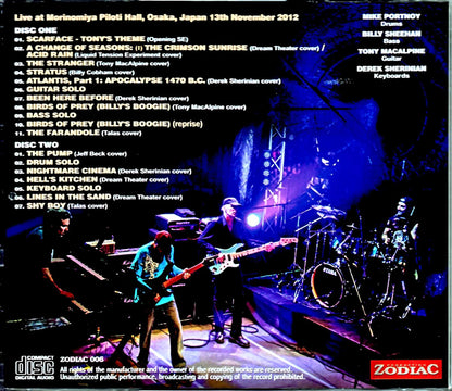 Pyro Technical Genius Mike Portnoy,Billy Sheehan,Tony Macalpine,Derek Sherinian/Osaka,Japan 2012 Complete