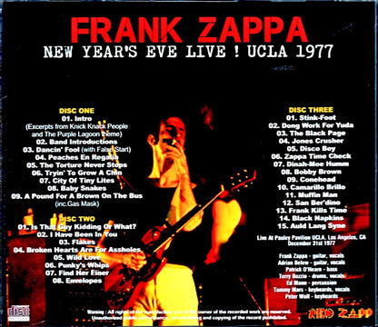 Frank Zappa Frank Zappa/CA,USA 12.31.1977 Complete