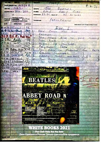 Beatles The Beatles/Abbey Road Abbey Road Safety Master Reel UK Cassette Mix and more