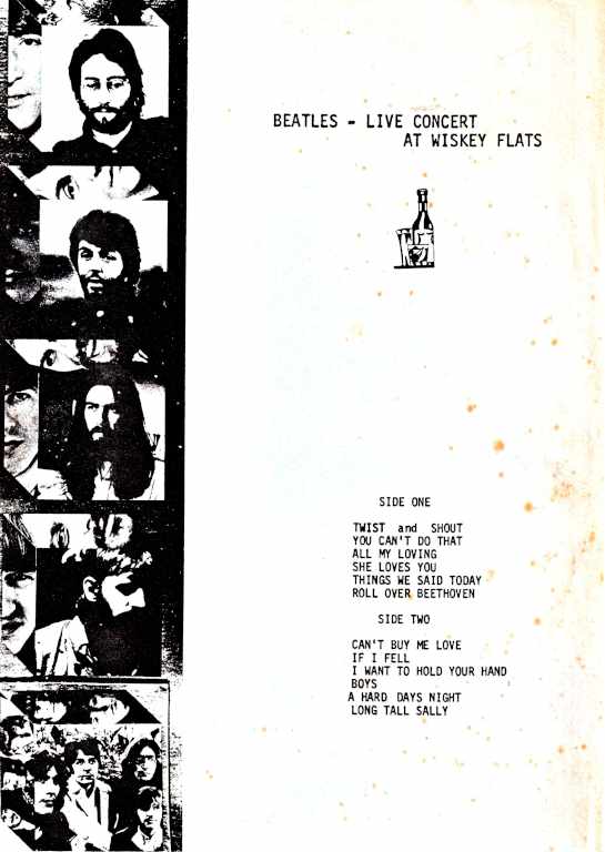Beatles The Beatles/Whiskey Flat PA,USA 1964 2021 Remaster Source